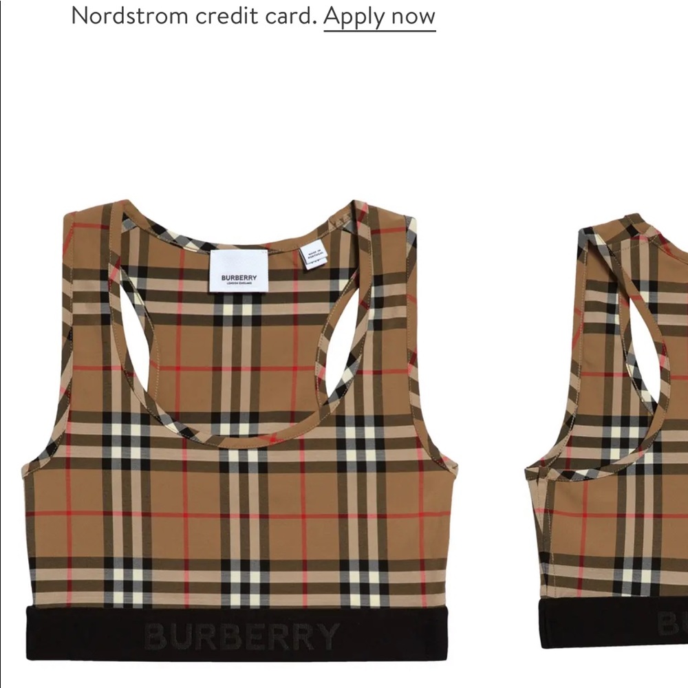 Belvoir Check Crop Legging Set
BURBERRY